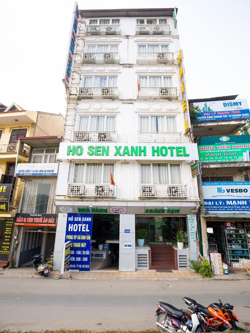 Ho Sen Xanh Hotel Hanoi Esterno foto