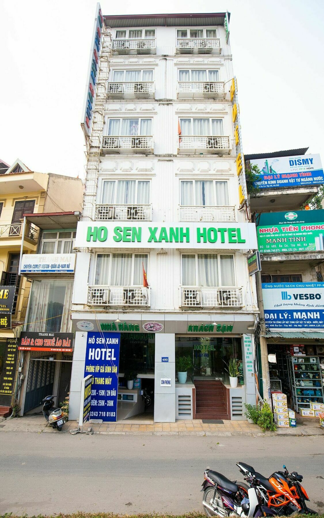 Ho Sen Xanh Hotel Hanoi Esterno foto